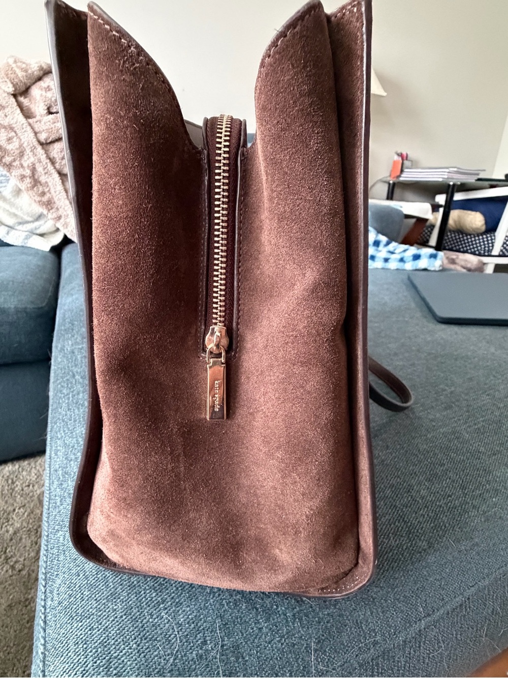 NWOt Kate Spade Large Madison Laptop Tote in Dark Brown - Picture 6 of 7